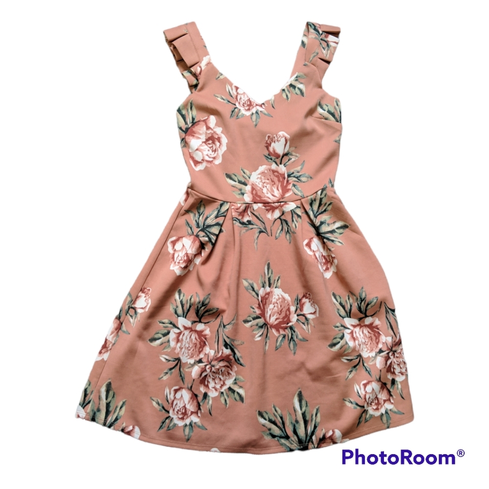 Monteau Floral Dress XS